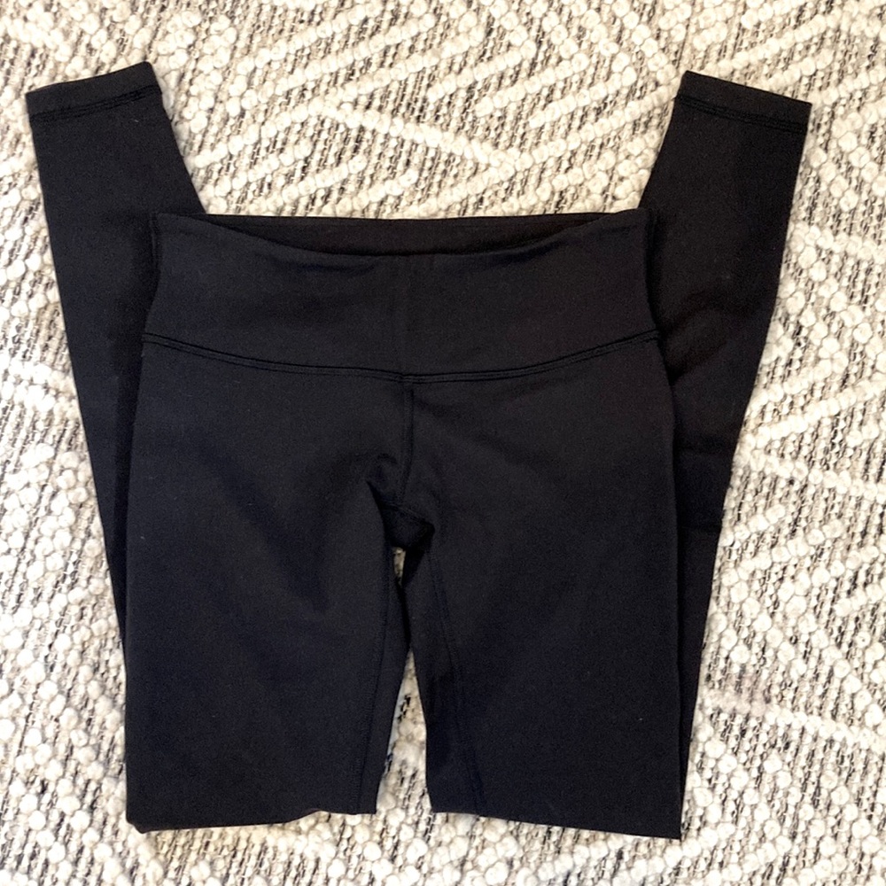 Black Lululemon Full Length Leggings - Size 6